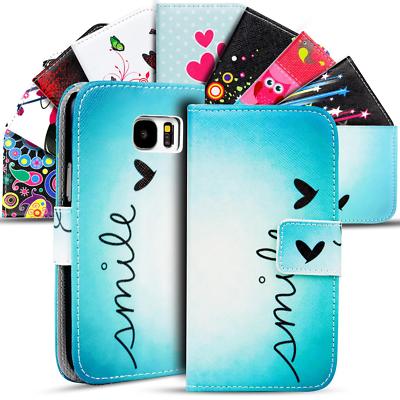 Schutz Hülle für Samsung Galaxy Handy Tasche Flip Cover Wallet Etui Case Schale