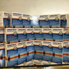 Unistrip 1 Blood Glucose Test Strips 900 Qty.  Exp 11/2026. Free shipping  