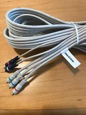 Steren Electronics 254-612IV PYTHON CABLES 12FT Component Cable Set Used Perfect