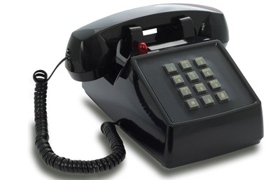 Opis PushMeFon Cable EIN Retro Festnetztelefon mit Tastenblock ideal als alte...
