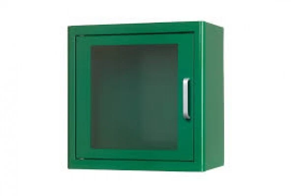 AED Wandschrank mit akustischem Alarm