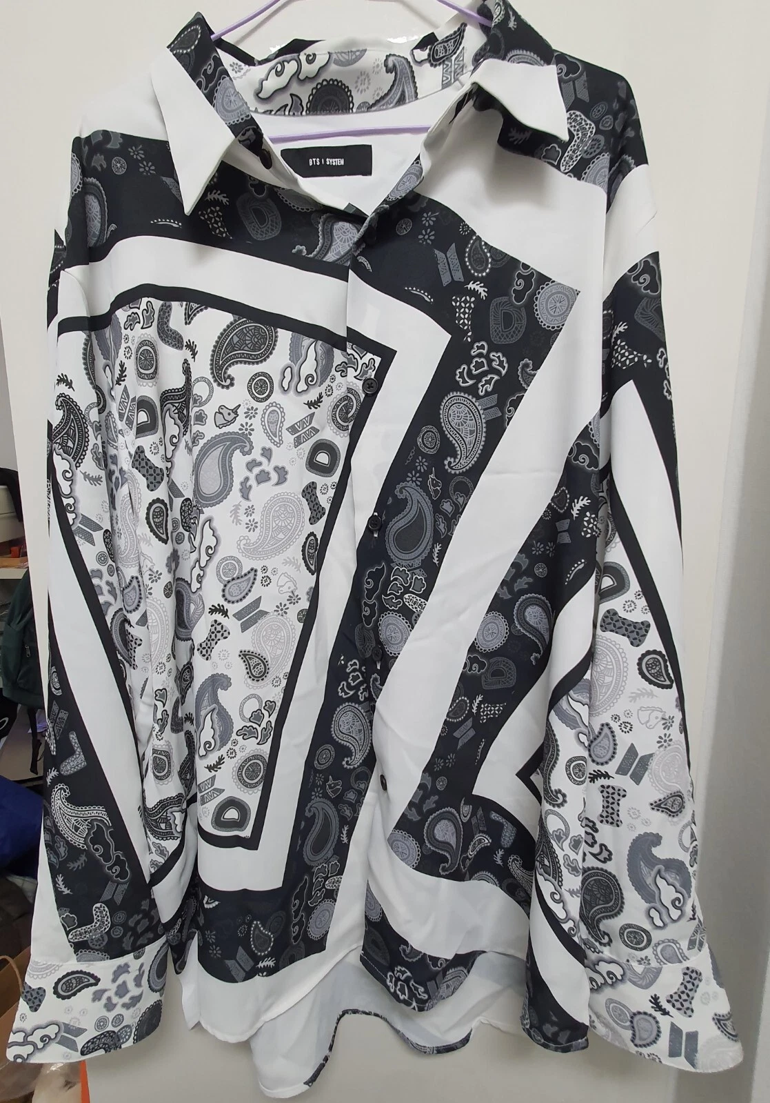 BTS official SYSTEM HOMME collaboration shirt + track image 5
