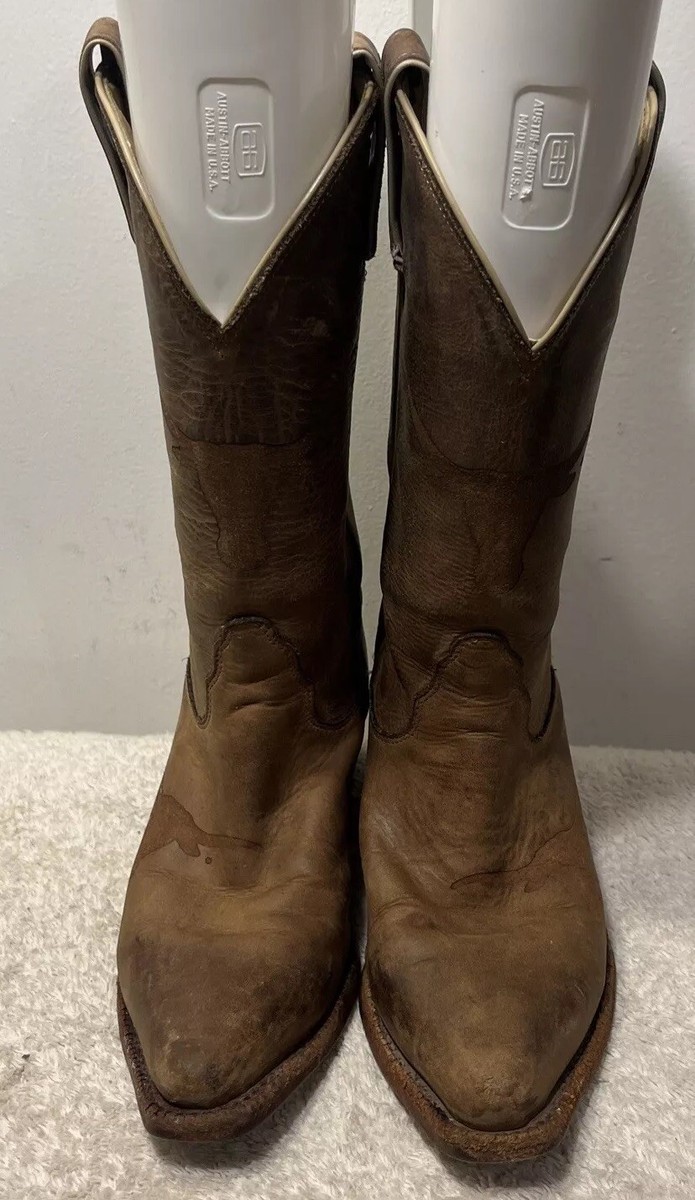 Nocona University Of Texas Longhorns
Cowboy Boots Brown Size 10 1/2 D Gameday Men main image 2