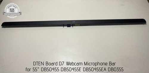 DTEN Board D7 Webcam Microphone Bar for 55" DB50455 DB50455E DB50455EA DB0355