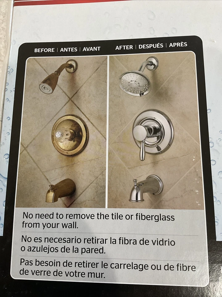 Pfister Tub & Shower Trim Polished Chrome Universal R90-TD2C - Image 2 of 4