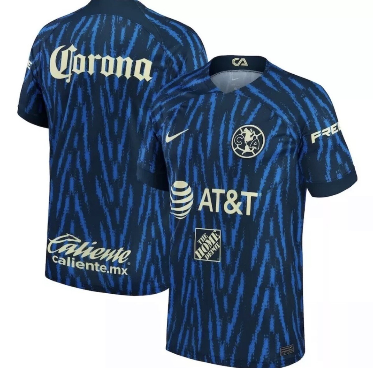 Nike Club America Vapor Match ADV Away Soccer Jersey 22/23 Medium