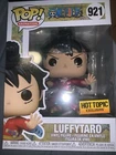 Funko Pop (Metallic) LUFFYTARO #921 One Piece Hot Topic EXCLUSIVE