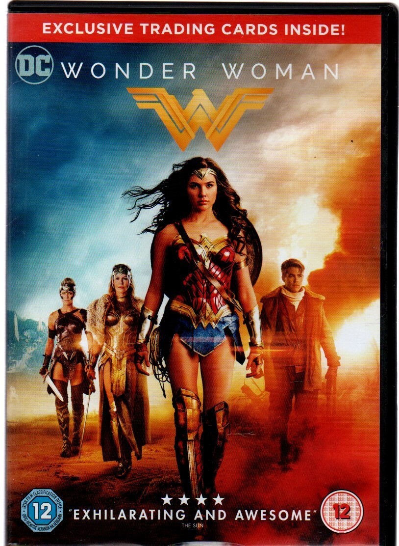 Wonder Woman (2017 UK DVD with free trading cards)