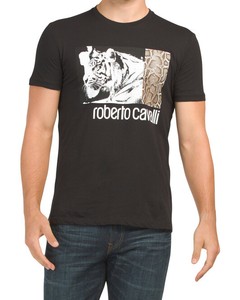 roberto cavalli tiger t shirt