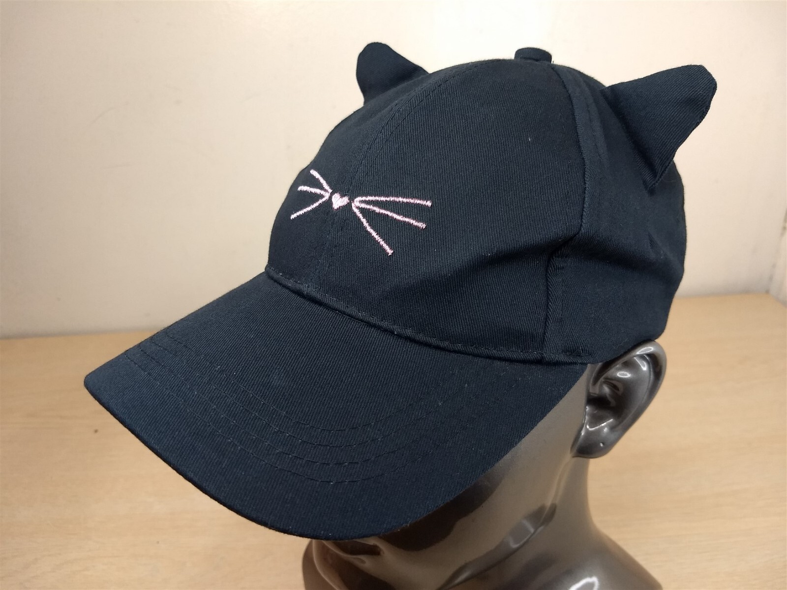 FRANCESCA'S CAT FACE ADJUSTABLE STRAPBACK BASEBAL… - image 3