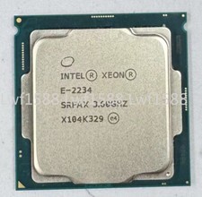 Intel Xeon E-2234 LGA1151 4-core 8-Threads 3.6-4.8GHz 8MB 71W CPU processor