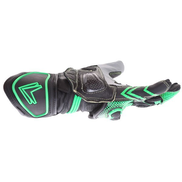 Frank Thomas Raptor 2.0 Kang Motorcycle Gloves Black Green, photo 4 of 5