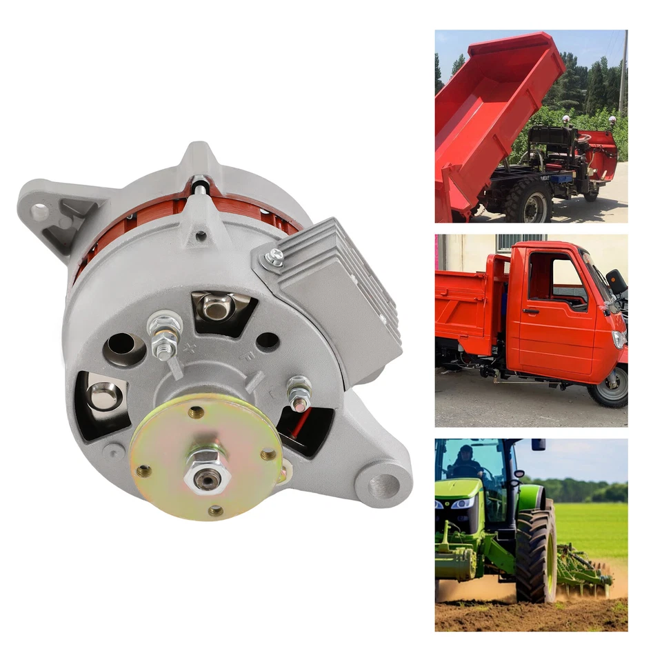 1KW PMA Permanent Magnet Generator AC Brushless Low Rpm Alternator Double Wheel - Image 4 of 4