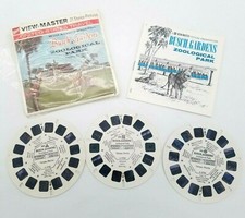 Vintage View Master A979 Busch Gardens Tampa Florida GAF 3 Reel Set Booklet