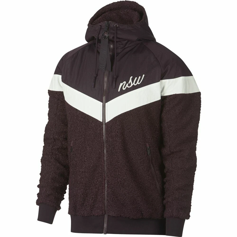Nike sherpa shop jacket mens