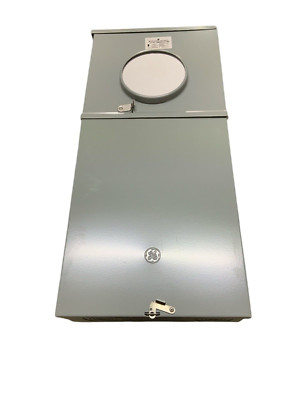 GE Combination Main Breaker Ringless Meter Socket 200 Amp 8-Space 16 Circuit