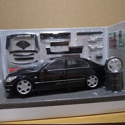  HOT WORKS 1/24 Toyota Celsior 30 31 Late Junction Produce VIP Car Diecast 
