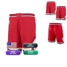 Chicago Bulls Youth Medium Red Icon Edition Dri-Tek Performance Shorts