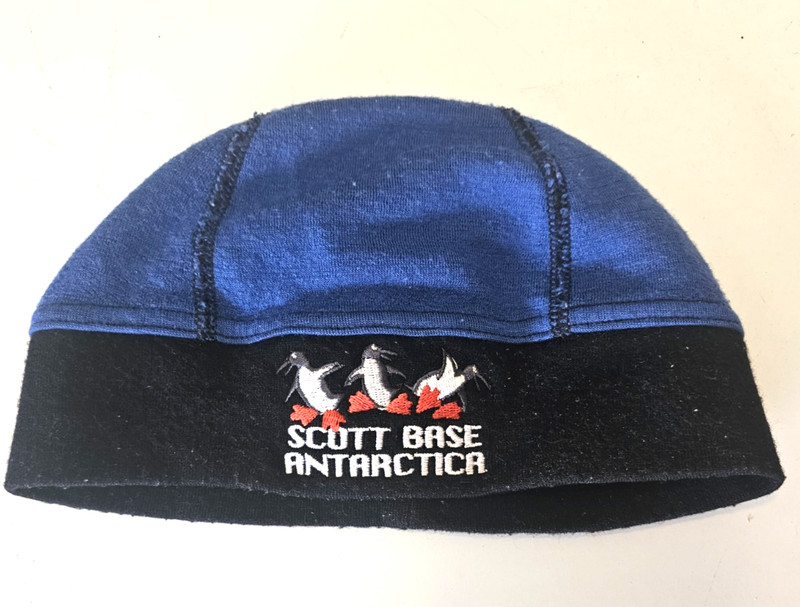 Scott Base New Zealand Antarctic Youth Beanie. Authentic from Antarctic ~ 1994