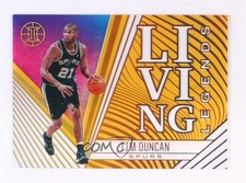 2020-21 Panini Illusions Living Legends Gold 5/10 Tim Duncan #2 HOF 0u02