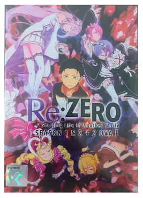 Re : Zero Starting Life In Another World Season 1-2 + 2 OVA Complete Anime DVD
