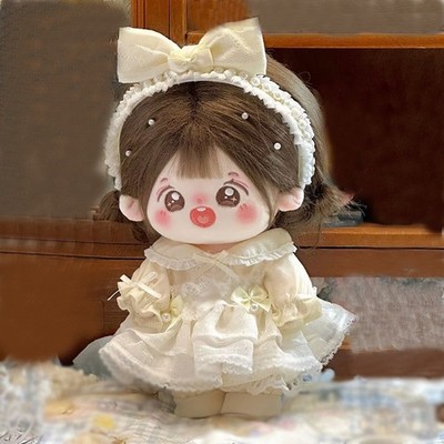 Cute Princess For 20cm Doll Clothing Clothes Dress Headwear Shoes Sets Dress up