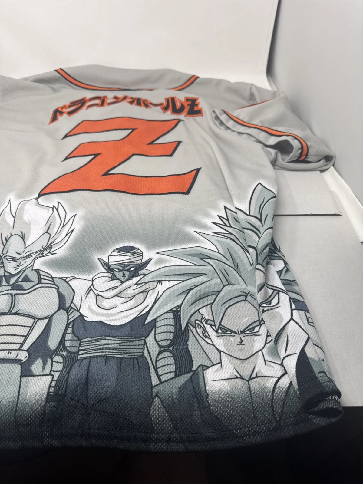 Vintage Dragonball Z Baseball Jersey