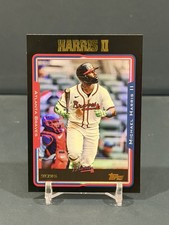 MICHAEL HARRIS JR BLACK FOIL 2025 TOPPS ARCHIVES #278 Atlanta Braves