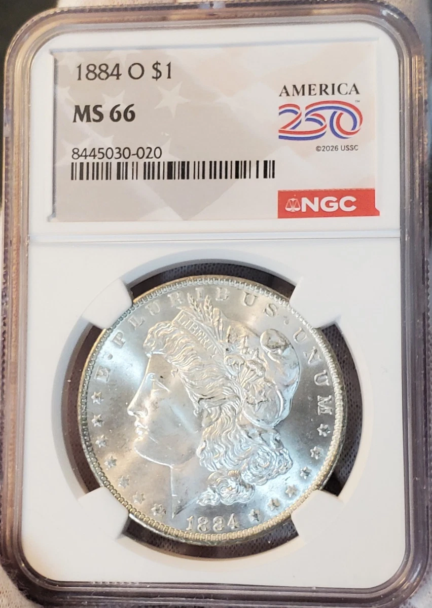 1884 Year Grade MS 65 Morgan Dollars (1878-1921) for sale | eBay