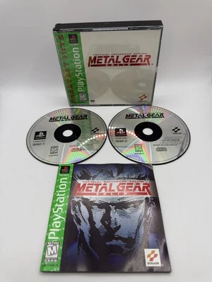 Metal Gear Solid – PlayStation 1 - PS1 - NTSC-U/C - CIB - EN - SLUS-00594/00776 - Bild 1 von 4