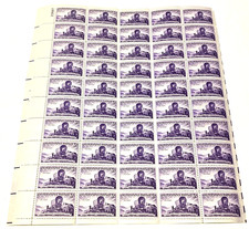 1947 Utah Centennial 3 Cent Post Stamp - Sheet of 50