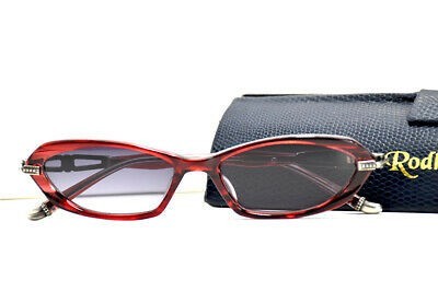 Loree Rodkin Eye Couture by Sama Gwen Vintage Damen Sonnenbrille Burgund -...