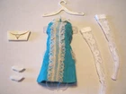 BARBIE FASHION CLOTHES ~ FRANCIE #1274 "ICED BLUE" OUTFIT w/ACCESSORIES SET