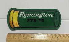 Remington STS 75 Shotgun Shell Trap Shooting Embroidered Patch Badge