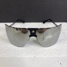 VTG Gargoyles ANSI Classic Sunglasses Black Frame Gold Logo Terminator SCRATCHED