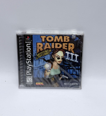 Tomb Raider III 3: Adventures of Lara Croft (Sony PlayStation 1, 1998) PS1 NEW