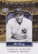 Bill Dickey 2008 Upper Deck Yankee Stadium Legacy #YSL634