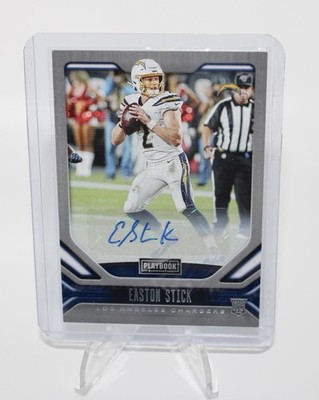 2019 Panini Playbook Rookies Signatures Easton Stick #122 Rookie Auto RC