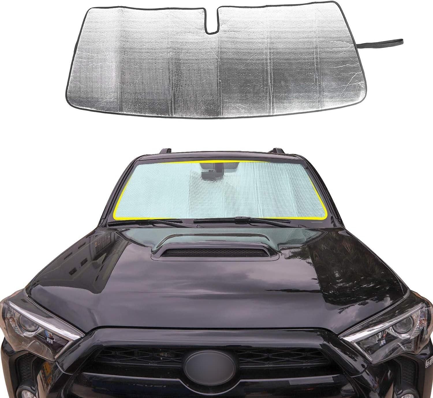 Front Windshield Sunshade for Toyota 4Runner (Custom-fit)