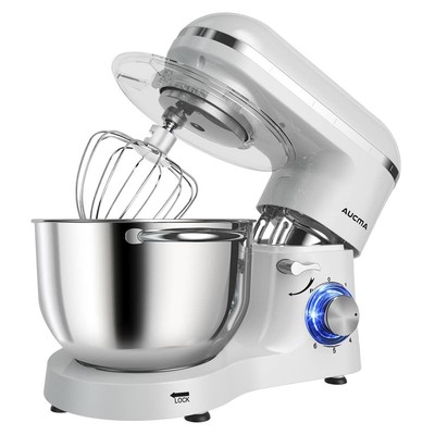 Stand Mixer,6.5-QT 660W 6-Speed Tilt-Head Food Mixer, Kitchen Electric Mixer ...