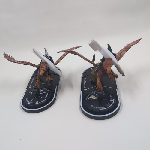 Mage Knight Dark Riders Lot Cloud Griffon #106 w/ River Charger Lot Of 2 Wizkids