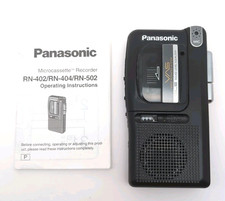 Vintage Panasonic Microcassette Recorder RN-402 *HAS AN ISSUE READ*