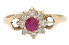 Größe 57 Ring 585 GOLD 14