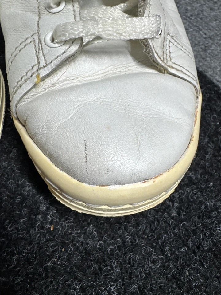 Vintage OG Adidas Stan Smith / Lady Smith White Green Made in France Size 7 - Image 4 of 4