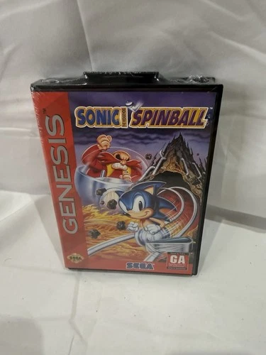 Sonic Spinball (Sega Genesis, 1993) Brand New Sealed