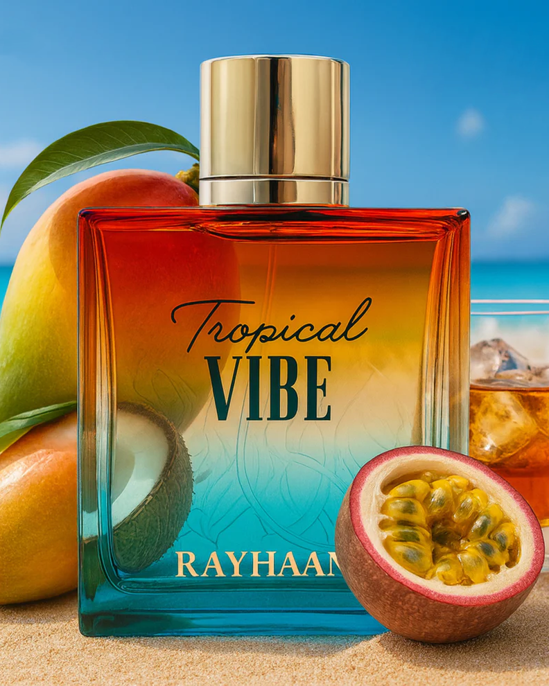 Rayhaan Tropical Vibe Eau De Parfum 100Ml Unisex - Image 3