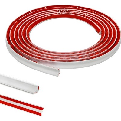 Kantenleiste PVC selbstklebend Fugenband Abschlussleiste Innenwinkel Küche Ba...