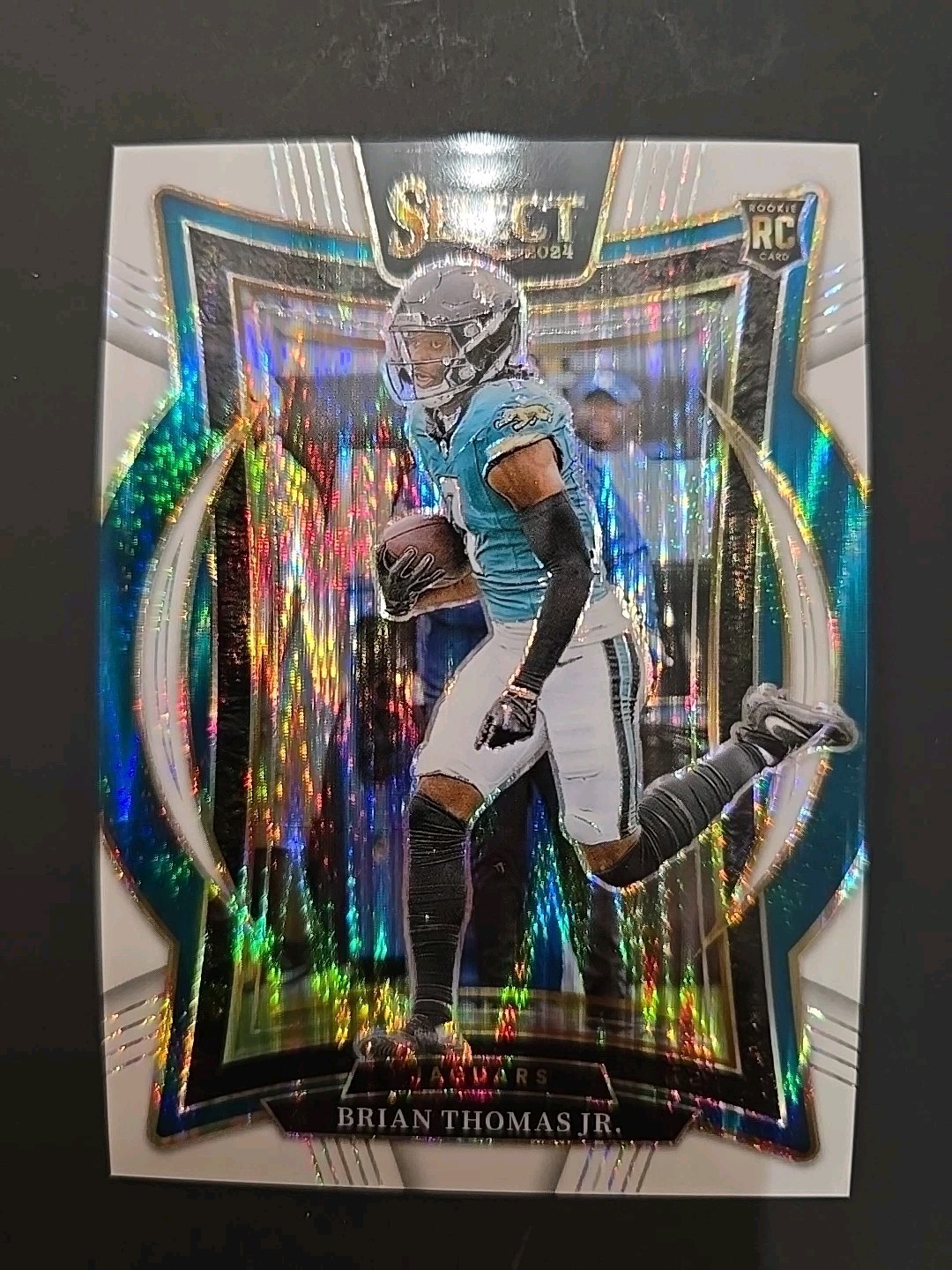 2024 Select Brian Thomas Jr White Shock  Prizm #91 RC 112/199 CENTERED SHARP Jag