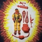 2019 G.I. Joe Black Major Custom Cobra Tigers Blood Snow Serpent 3.75 Action Fig