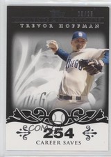 2008 Topps Moments & Milestones Black 9/25 Trevor Hoffman #32 HOF 0f6